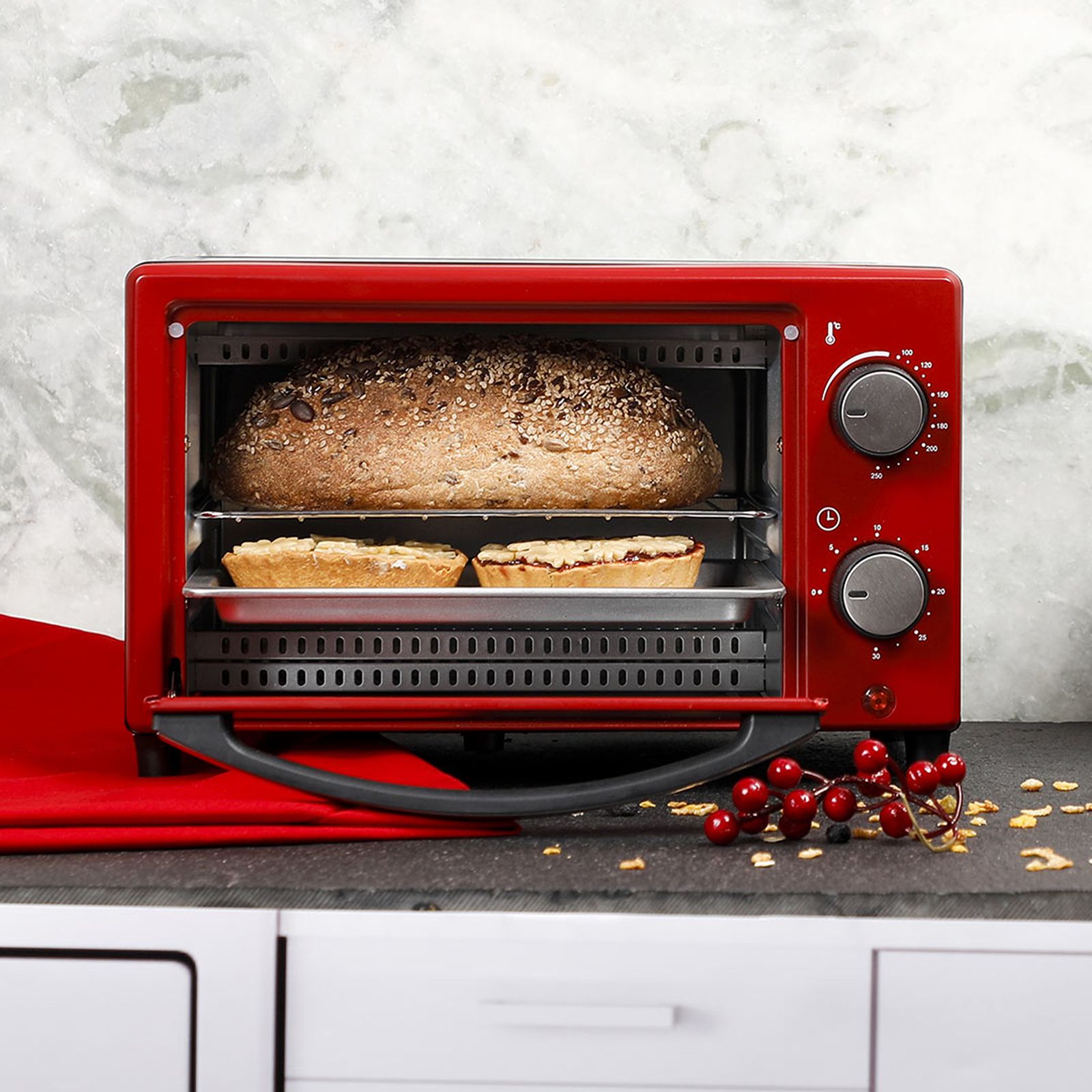 Buy WONDERCHEF Crimson Edge 9L Oven Toaster Grill with Cutting Edge